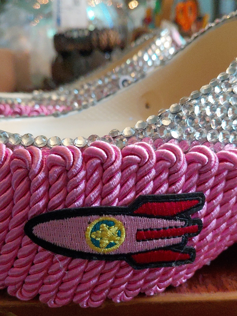 Custom Crocs Blinged Out With Rare Design Size 9 - Picture 8 of 13